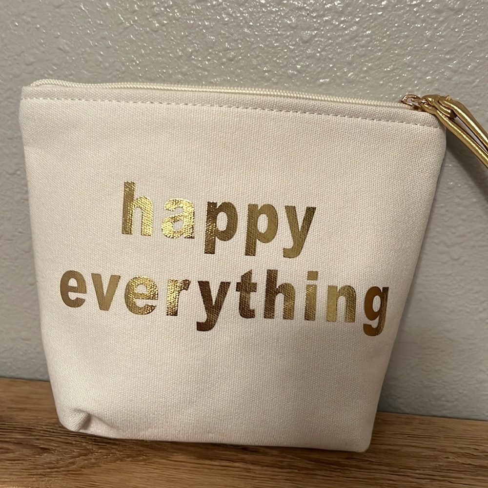Nordstrom Happy Everything NWT cosmetic bag